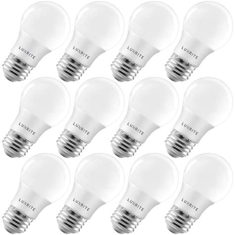 Luxrite A15 LED Dimmable Light Bulb 7W 40W Equivalent 5000K Bright