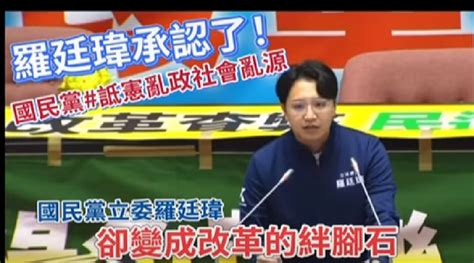 藍委羅廷瑋引述蔡英文曾說「國民黨是改革絆腳石」 控綠委斷章取義 政治 三立新聞網 Setncom