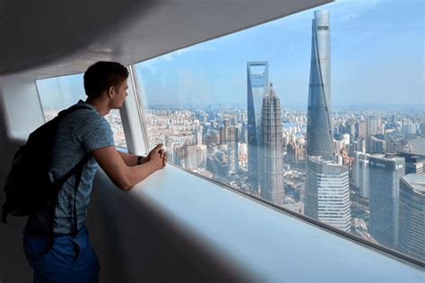 Shanghai Oriental Pearl Tower Glass Floor