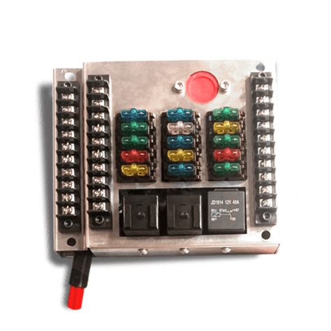 MGI SpeedWare Race Car Relay Panels Fuses Switches