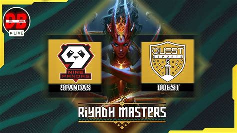 DOTA 2 9Pandas Quest Esports bo2 Турнир на 15 000 000 Riyadh