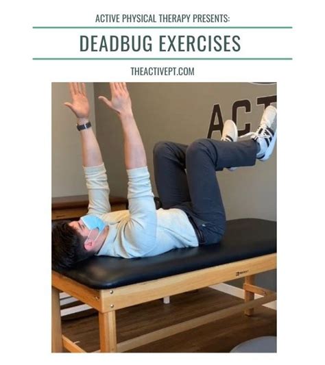 Deadbugs Active Physical Therapy