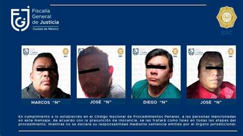 Ponen A Disposici N De Juez De Control A Cuatro Personas Detenidas Tras