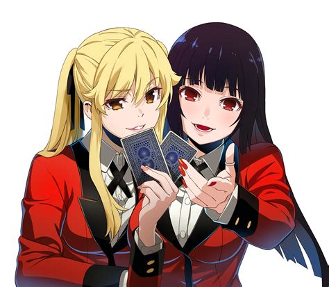 Jabami Yumeko And Saotome Mary Kakegurui Drawn By Nyoro