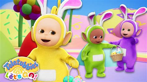 Teletubbies Lets Go Easter Egg Hunt Tinky Winky Can T Find Eggs