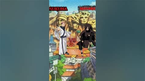 🔥sukuna Vs Madara Who Will Win 😈 Sukuna King Of Curse Shorts Anime