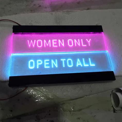 Women Only Toilet Sign Board Led Neon Sign China Custom Led Neon Sign And Led Light Sign Price