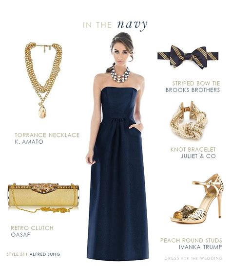 What Color Jewelry To Wear With Navy Blue Dress - Infoupdate.org