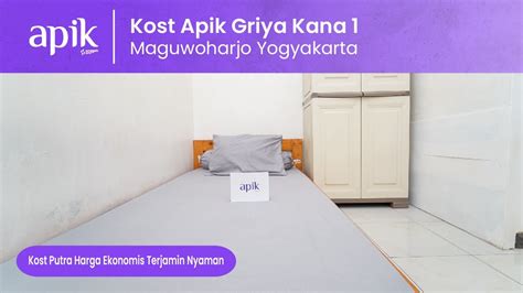 Kost Apik Griya Kana 1 Maguwoharjo Yogyakarta YouTube