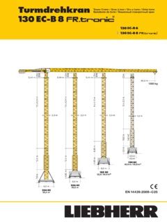 Flat Top Liebherr Ec B Fr Tronic Specifications Cranemarket