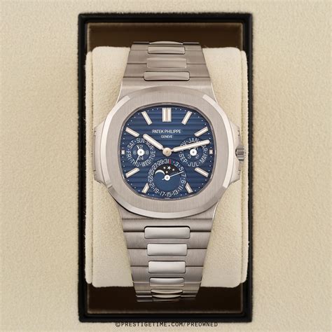 Pre Owned Patek Philippe 2021 UNWORN Nautilus Perpetual Calendar 5740