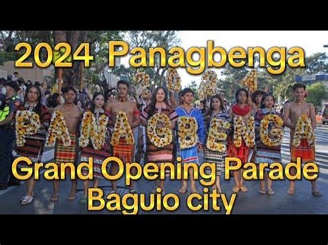 Panagbenga Grand Opening Day Parade Baguio City Youtube