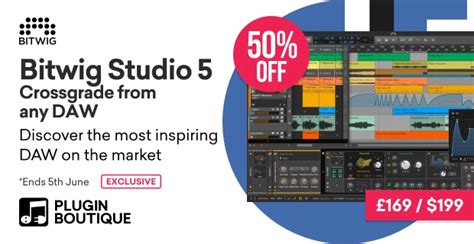 Crossgrade From Any Daw To Bitwig Studio At Off