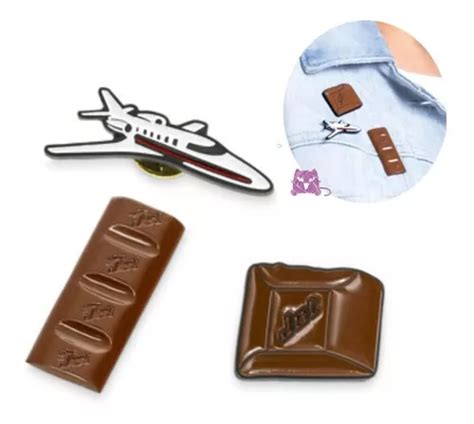 Chocolatina Jet Setx Pin Broche De Coleccion Mercadolibre