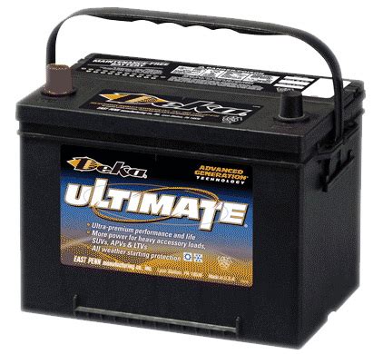 DEKA Ultimate Federal Batteries Leading Battery Brands The Best