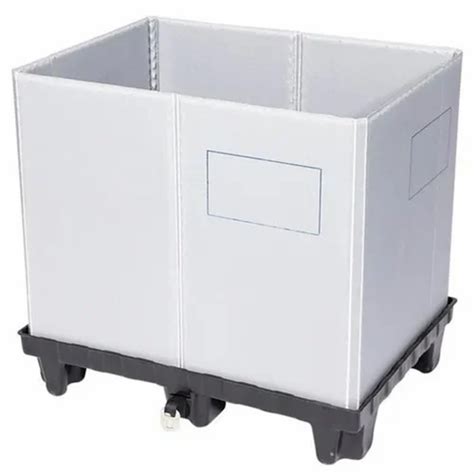 Flc Foldable Plastic Pallet Box At Rs Pallet Boxes In Pune Id