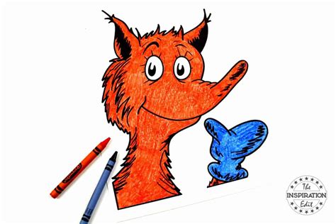 Fox in Socks Coloring Pages · The Inspiration Edit