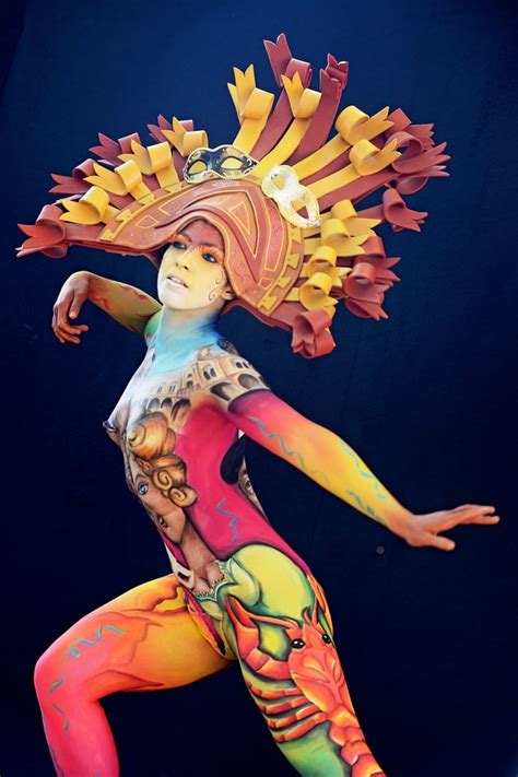 World Bodypainting Festival Pictures Popsugar Beauty Photo 32