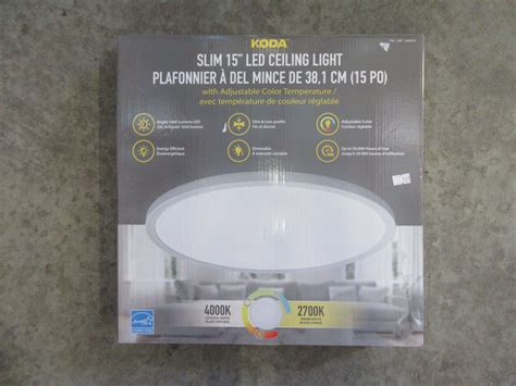 KODA Slim 15" LED Ceiling Light - Dimmable