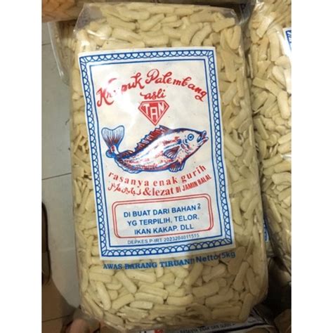 Jual Kerupuk Ikan Kerupuk Ikan Tan 1Kg Krupuk Palembang Krupuk