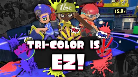 Splatoon Pro Makes Tri Color Turf War Look Easy Youtube