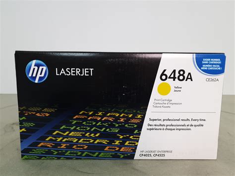 Hp 648a Original Print Toner Cartridge Yellow Ce262a