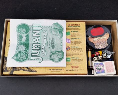 Vintage Jumanji Board Game 100% Complete 1995 Robin Williams - Etsy