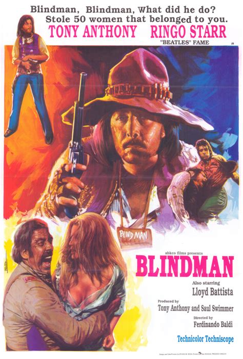 All Posters for Blindman at Movie Poster Shop