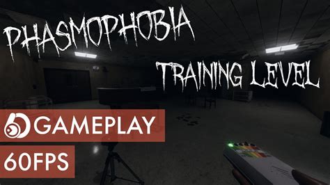 Phasmophobia Gameplay Training Level Co Op Horror Game Pc 1080p