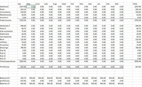 Guide On Self Employed Bookkeeping With Free Excel Template