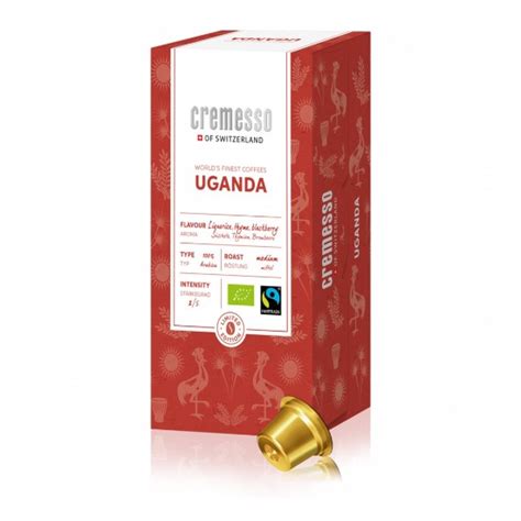 Capsule Cafea Editie Limitata Uganda Buc Cremesso Kitchenshop