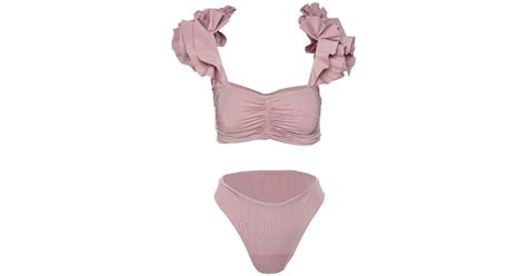 Maygel Coronel Goleta Bikini In Pink Lyst