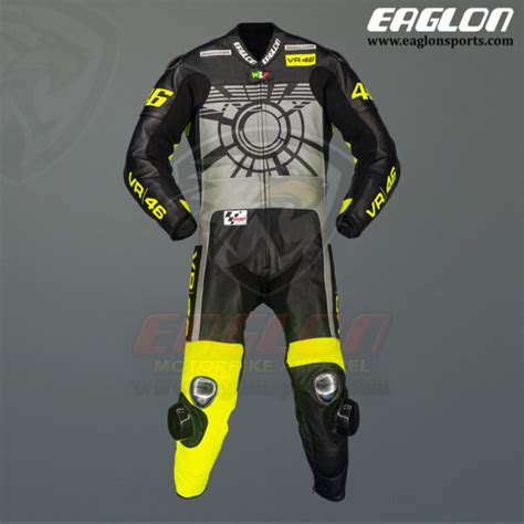 Valentino Rossi Vr Yamaha M Test Leather Suit Eaglon Sports