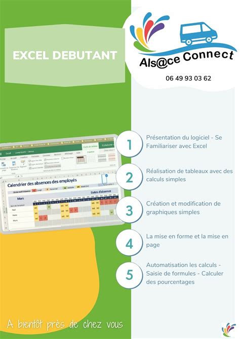 Onglet Programme Excel D Butant Alsaceconnect