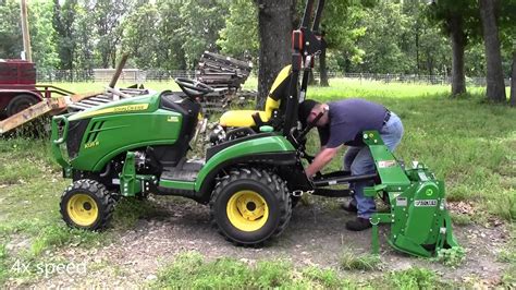 Preparing A Food Plot With The John Deere 1025r Part 1 Youtube