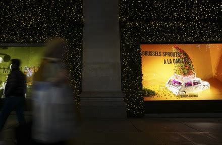 Selfridges London Shopfront Christmas Has Officially Editorial Stock