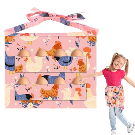 Egg Apron Egg Collecting Apron Chicken Apron With Pockets Egg Apron