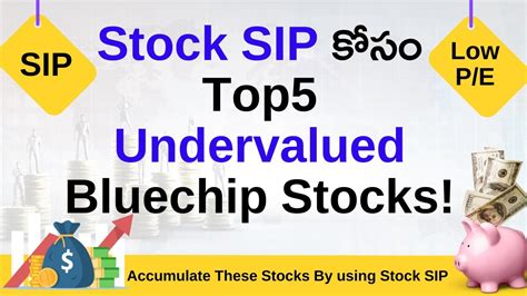 Top Undervalued Blue Chip Stocks For Stock Sip Youtube