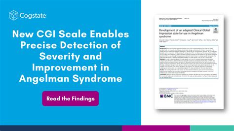 Clinical Global Impression Scale for Angelman Syndrome | Cogstate