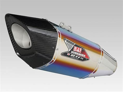 1F0 19A L16G0 YOSHIMURA TITANIUM BLU R11 SQ EXHAUST SLIP ON EURO5