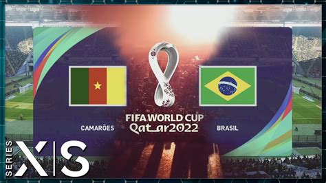 EFootball PES 2021 Brasil x Camarões Copa do Mundo Qatar 2022 Fase