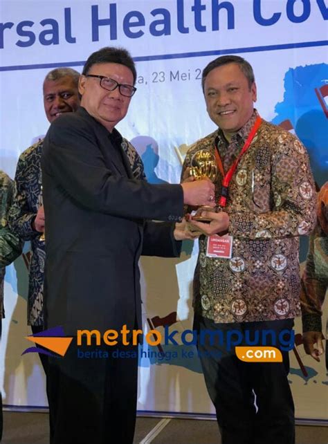 Kabupaten Pakpak Bharat Terima Penghargaan Kali Ini Dari UHC JKN KIS