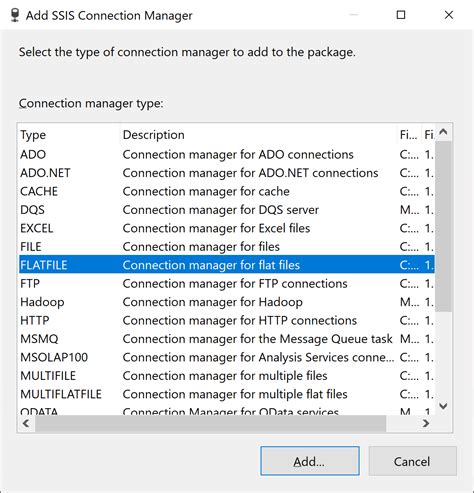 Ssis Configure Flat File Ssis Tutorial