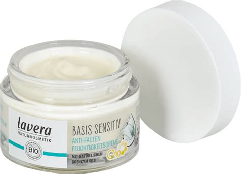 Lavera Basis Sensitiv Anti Falten Q Feuchtigkeitscreme Ml Dm