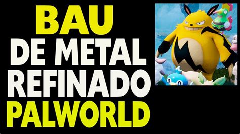 Como Construir Ba De Metal Refinado Palworld Youtube