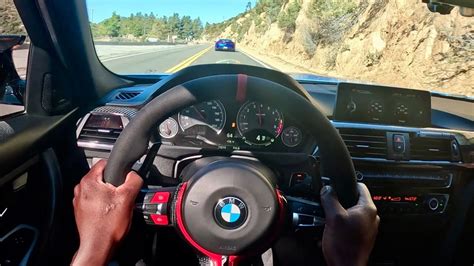 Straight Pipe BMW F80 M3 Chase Acura NSX IN Canyon YouTube