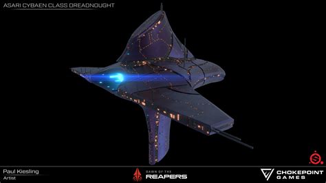 Mass Effect Asari Ships