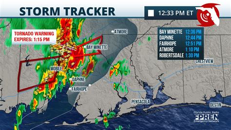 Heads Up Northwest Corner Of Escambia County A Line Of Severe T