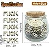 Jar Of Fucks Gift Jar Fucks To Give Gag Gifts MDF Fuck Wooden Letters Piece Bad Mood Vent Spoof
