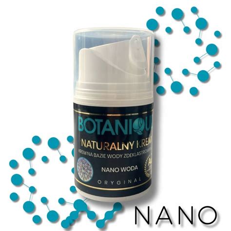 Naturalny Krem Botanique Nano Woda Ml Na Bazie Wody